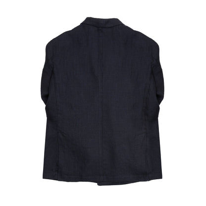 Massimo Alba Brando Double-Breasted Blazer in Blue