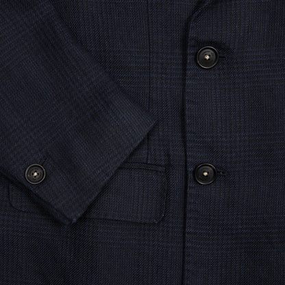 Massimo Alba Brando Double-Breasted Blazer in Blue
