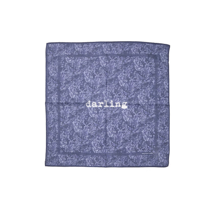 Massimo Alba Darling Handkerchief in Midnight Blue