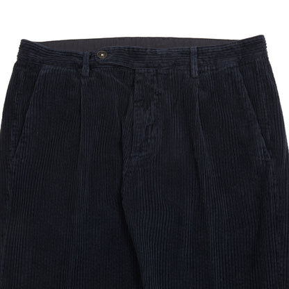 Massimo Alba Ionio2 Corduroy Trousers in Dark Blue