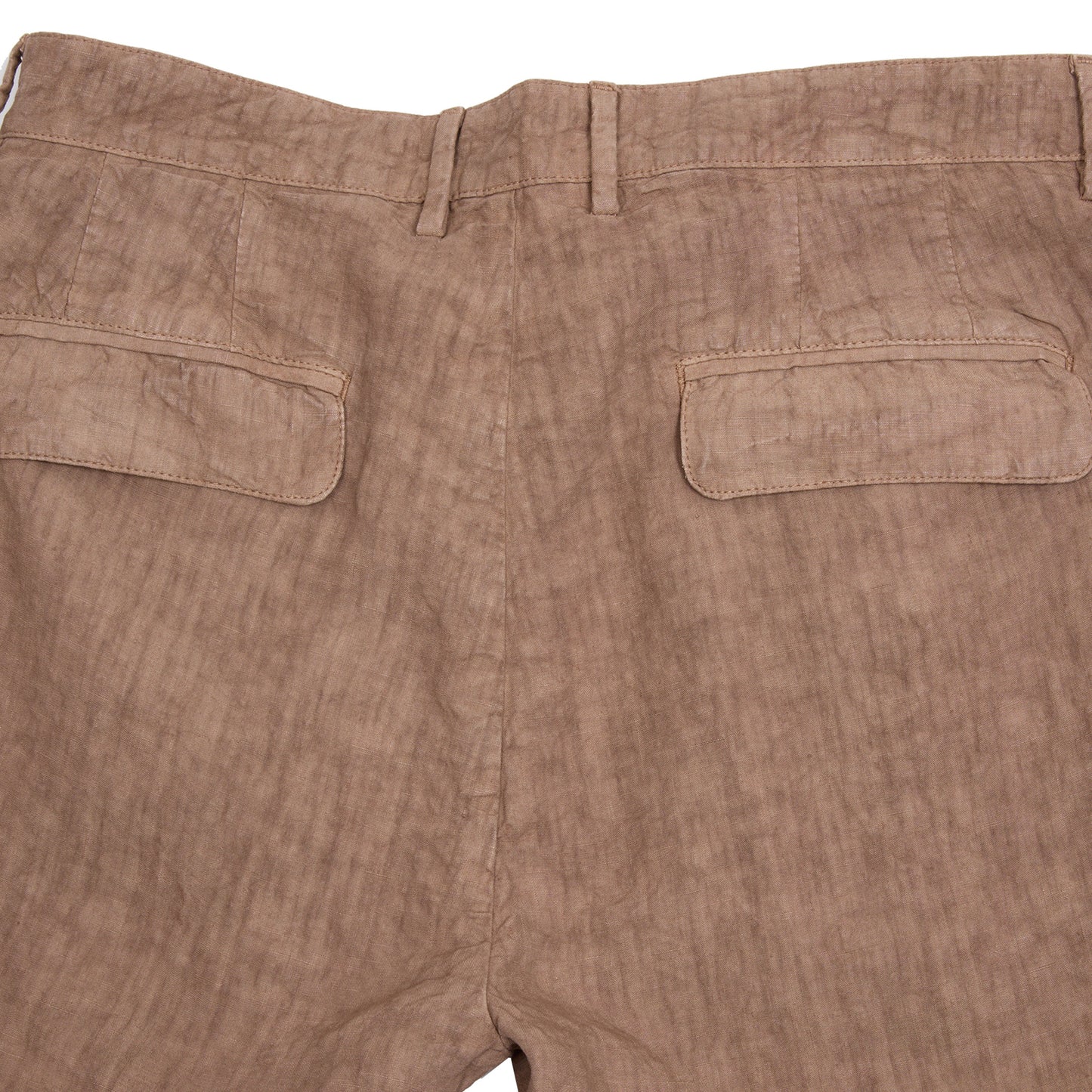 Massimo Alba Ionio2 Linen Trousers in Clay