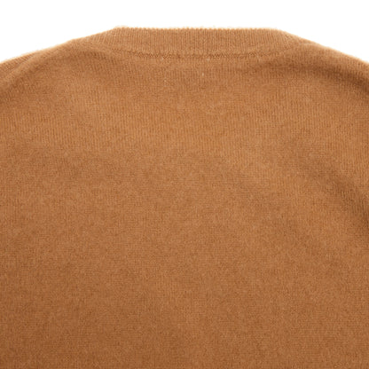 Massimo Alba Kane Round Neck Cashmere Sweater in Cinnamon