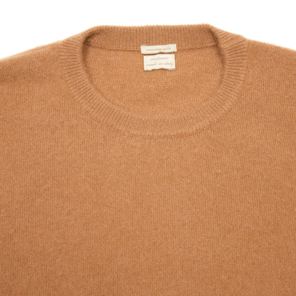 Massimo Alba Kane Round Neck Cashmere Sweater in Cinnamon