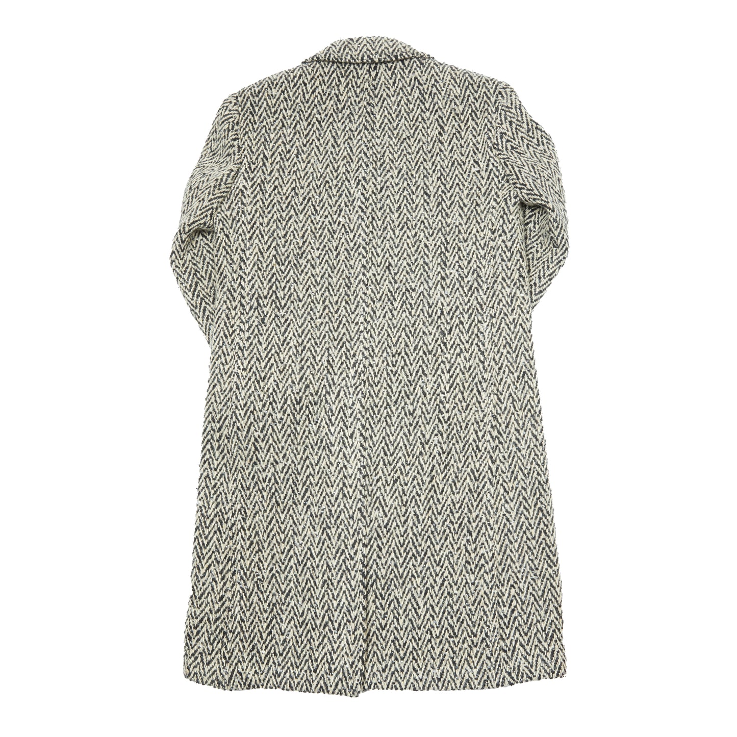 Massimo Alba Mercury Herringbone Wool Overcoat