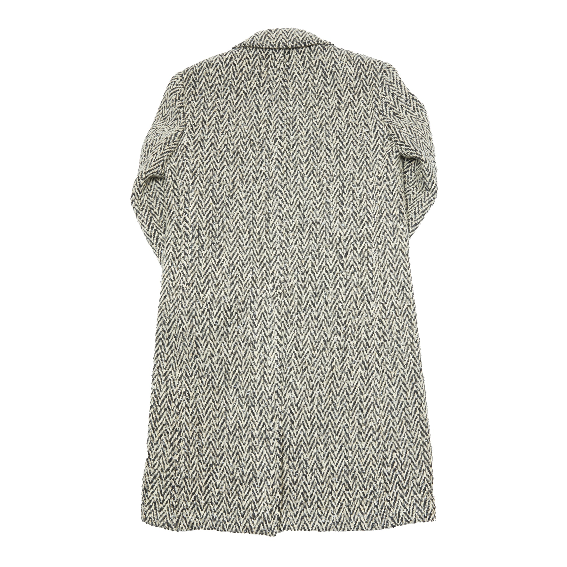 Massimo Alba Mercury Herringbone Wool Overcoat