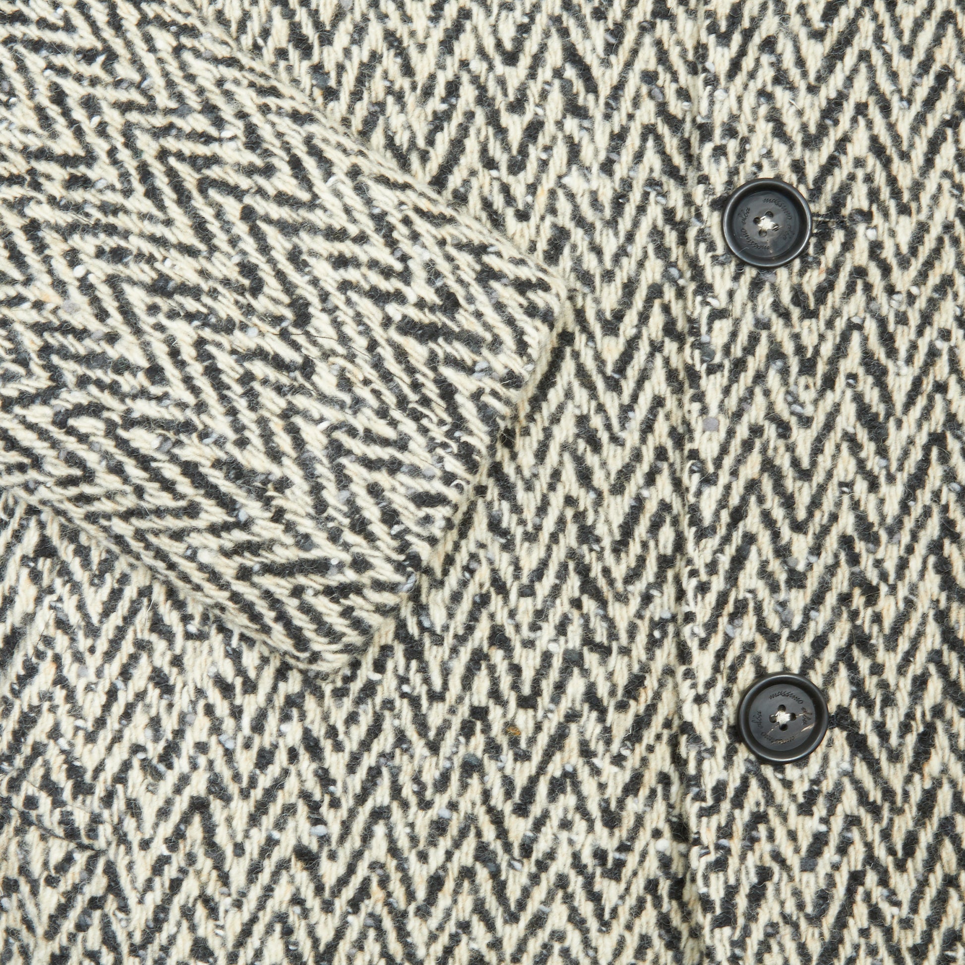 Massimo Alba Mercury Herringbone Wool Overcoat