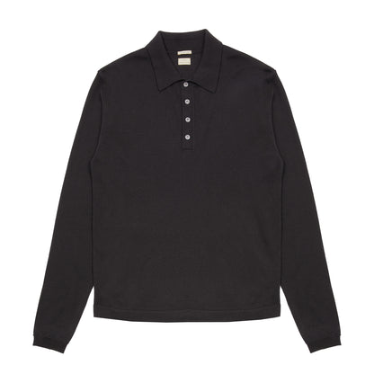 Massimo Alba Men's Polo Sweater in Meteorite
