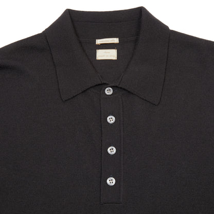 Massimo Alba Men's Polo Sweater in Meteorite