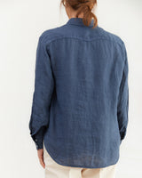Massimo Alba Women's Selma Shirt in Oltremare