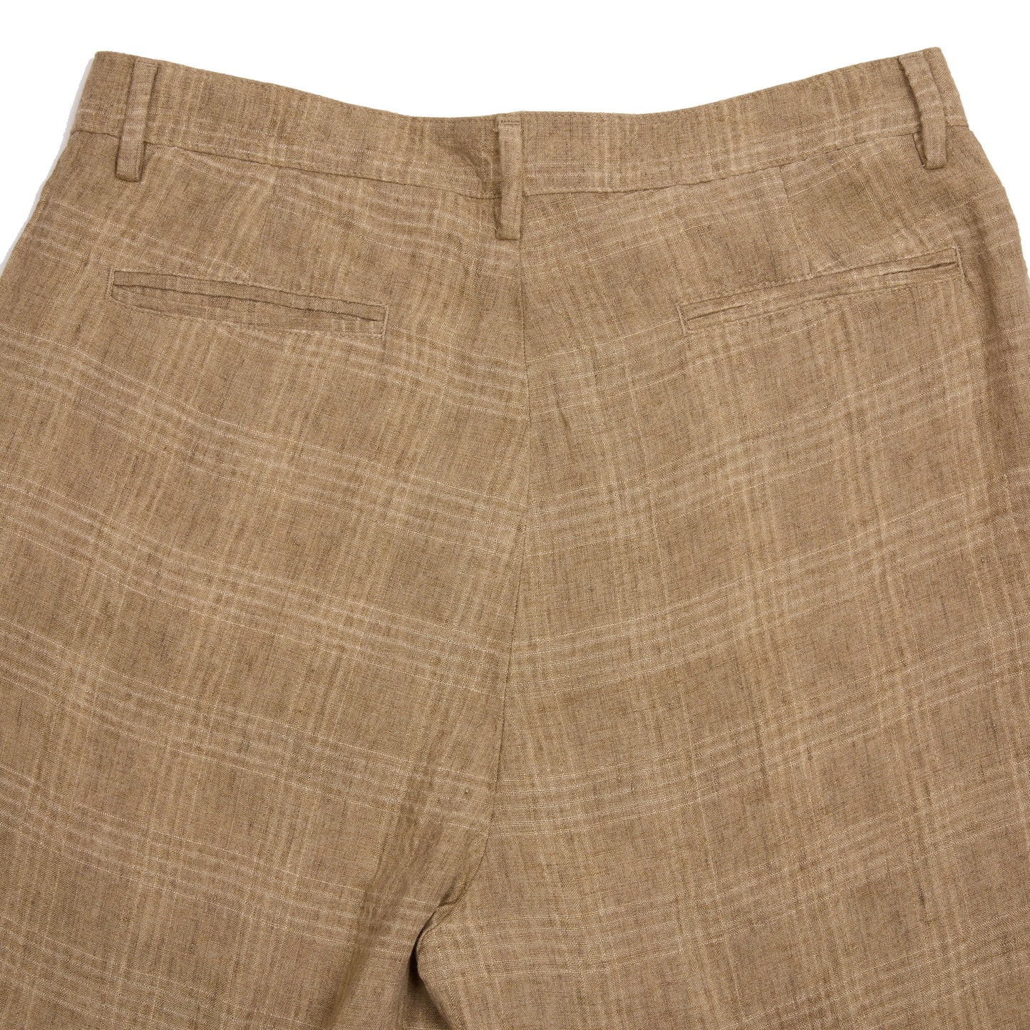 Massimo Alba Stan Linen Trousers in Light Brown
