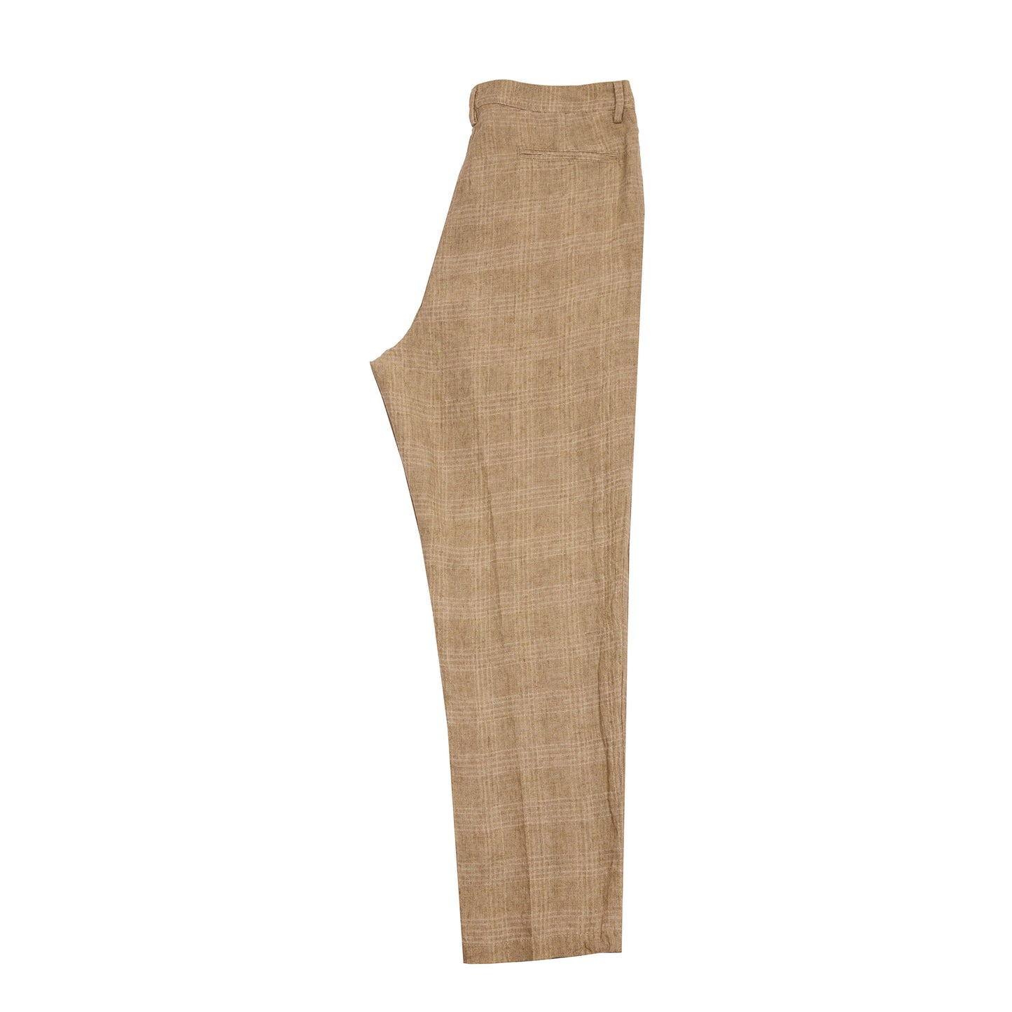 Massimo Alba Stan Linen Trousers in Light Brown