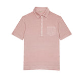 Massimo Alba Filicudi Polo Shirt in Soft Pink