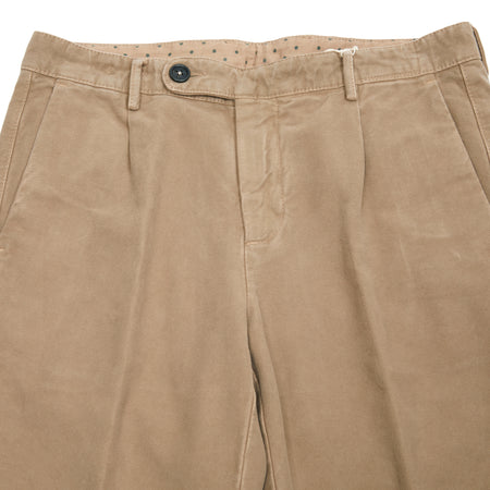 Massimo Alba Ionio2 Moleskin Trousers in Rusk