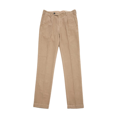 Massimo Alba Ionio2 Moleskin Trousers in Rusk