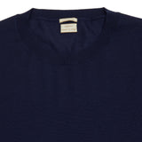 Massimo Alba Larry Crewneck Sweater in Blu 3