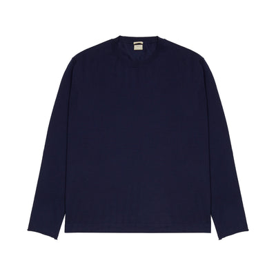 Massimo Alba Larry Crewneck Sweater in Blu