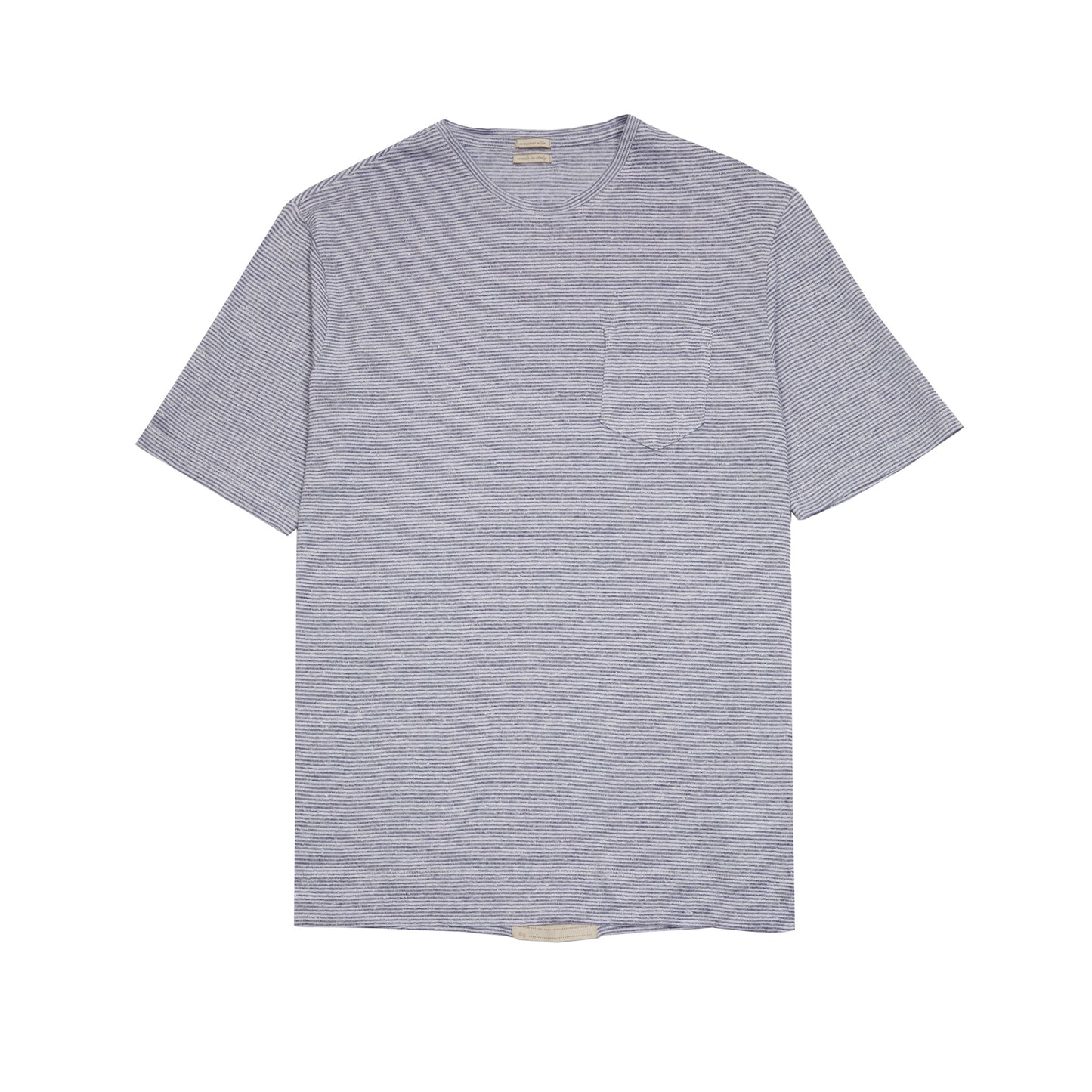 Massimo Alba Panarea Short Sleeve T-Shirt in Bianco 1
