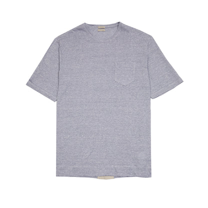 Massimo Alba Panarea Short Sleeve T-Shirt in Bianco 1