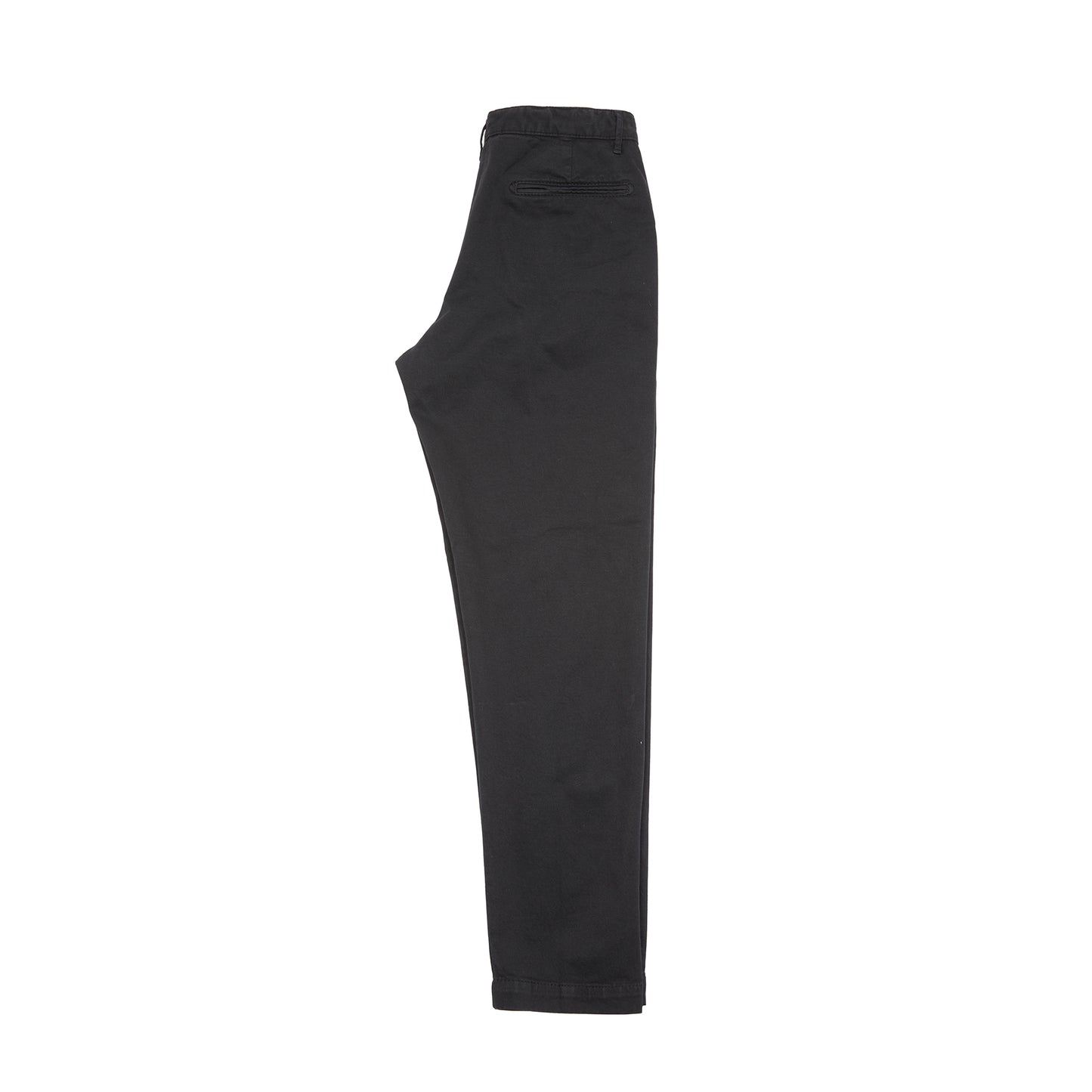 Massimo Alba Women's Melu70 Cotton/Cashmere Trousers in Nero Lavato 4
