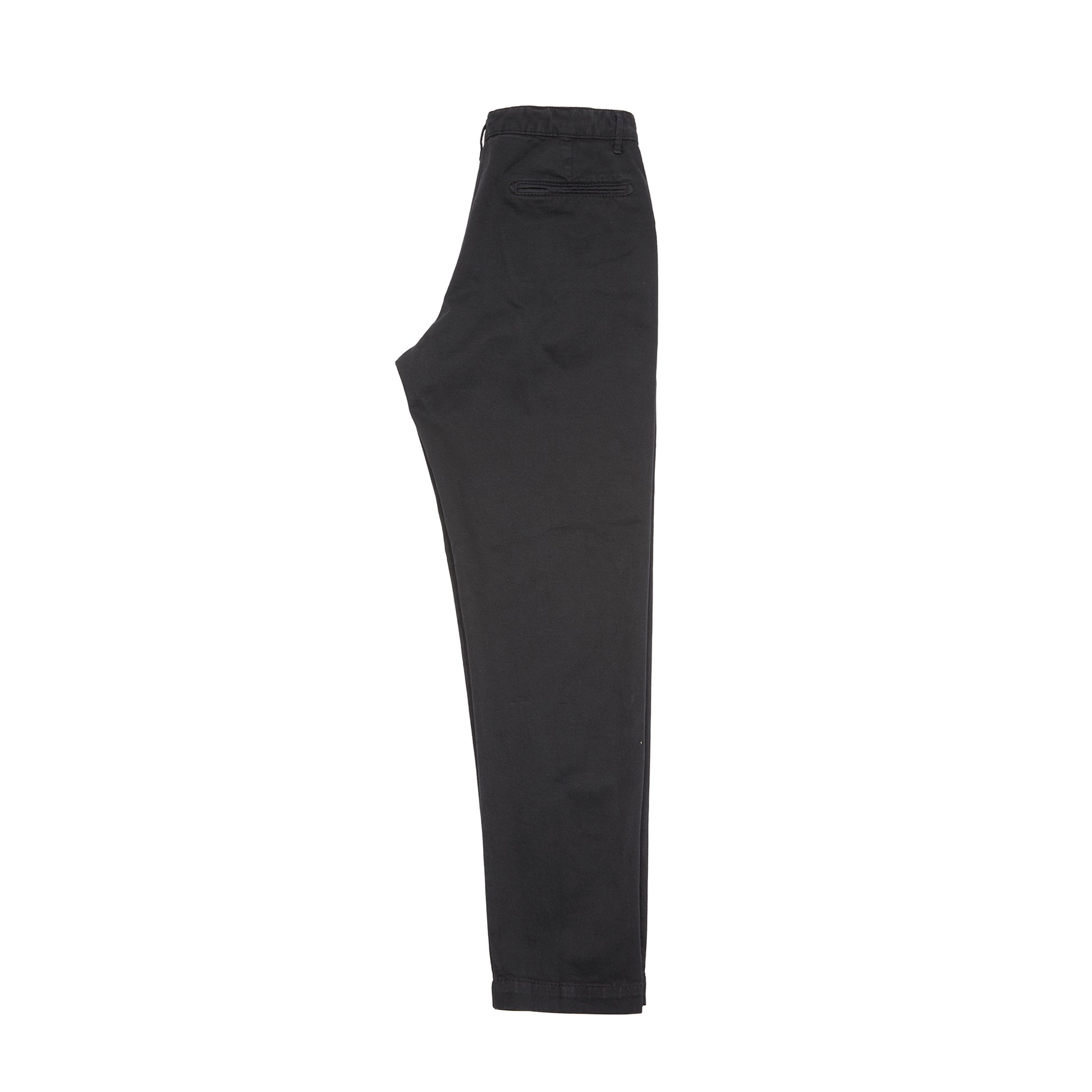 Massimo Alba Women's Melu70 Cotton/Cashmere Trousers in Nero Lavato 4