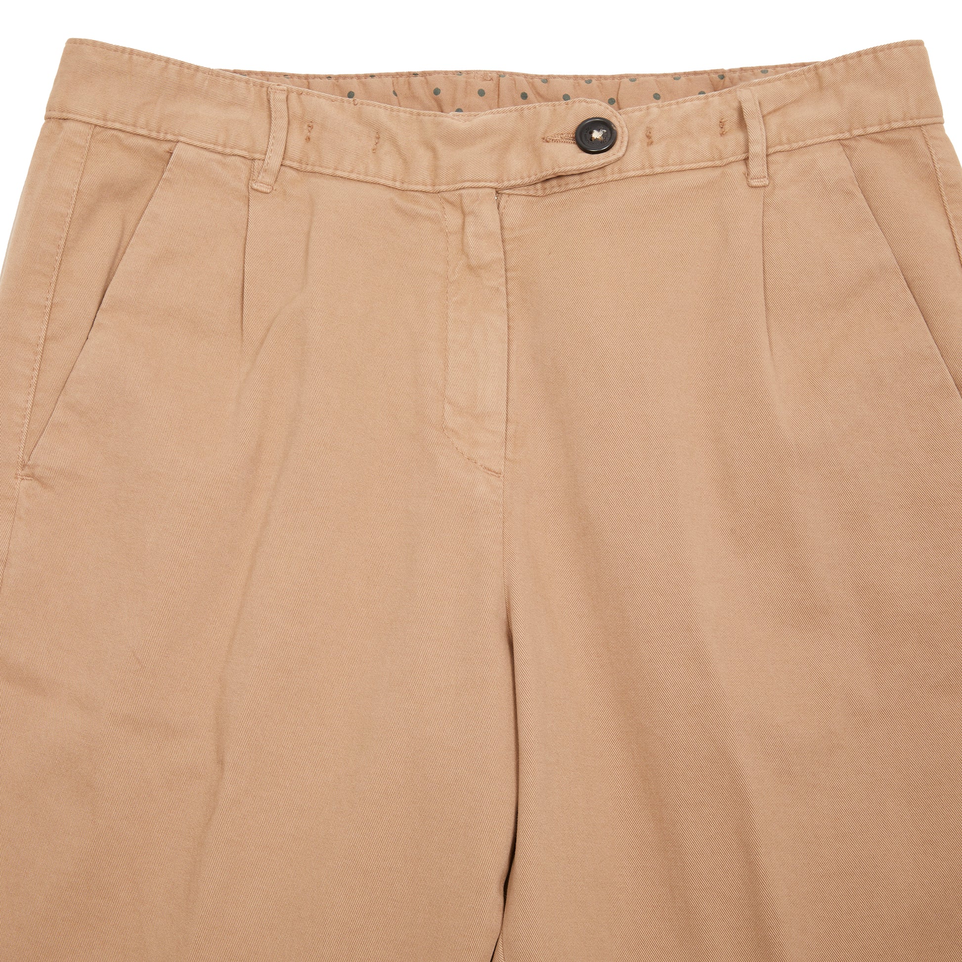 Massimo Alba Women's Melu70 Cotton/Cashmere Trousers in Rusk 2