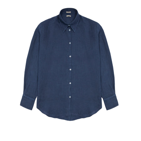 Massimo Alba Women's Selma Shirt in Oltremare