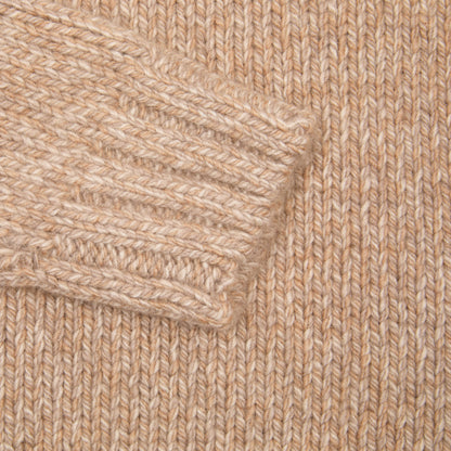 McGeorge Cashmere Chunky Crew in Caramel