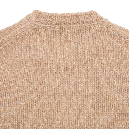 McGeorge Cashmere Chunky Crew in Caramel