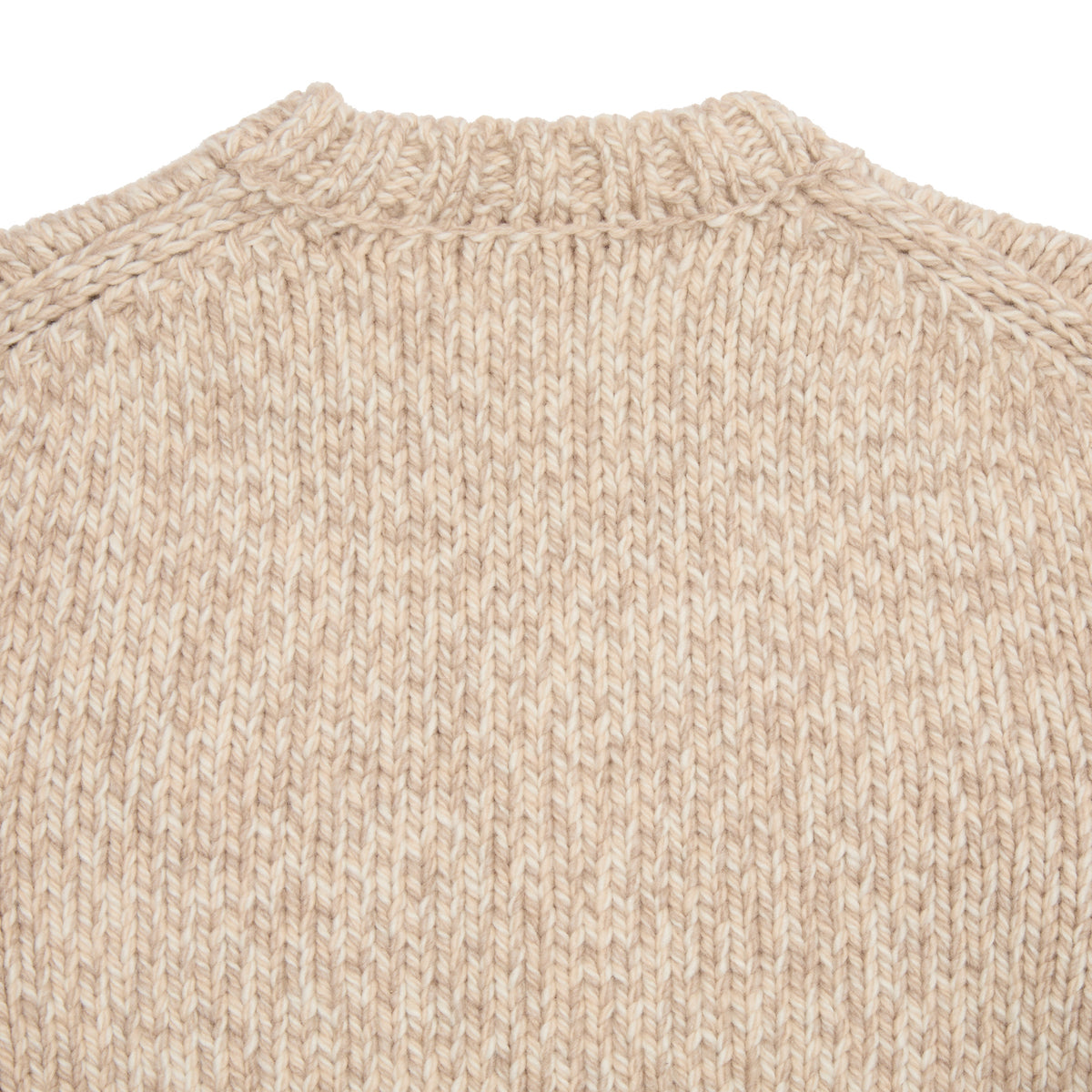 McGeorge Cashmere Chunky Crew in Oatmeal
