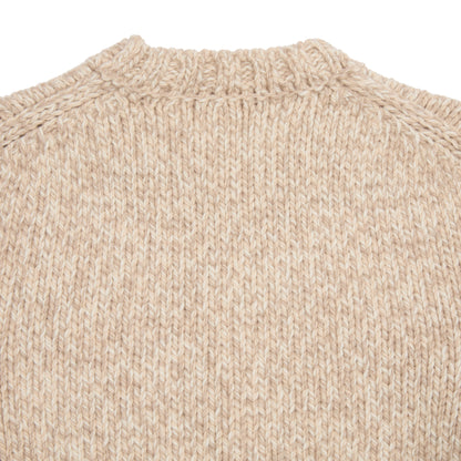 McGeorge Cashmere Chunky Crew in Oatmeal