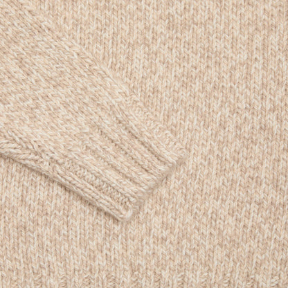 McGeorge Cashmere Chunky Crew in Oatmeal