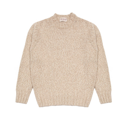 McGeorge Cashmere Chunky Crew in Oatmeal