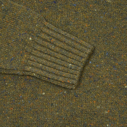 McGeorge Cashmere/Wool Donegal Jumper in Loden