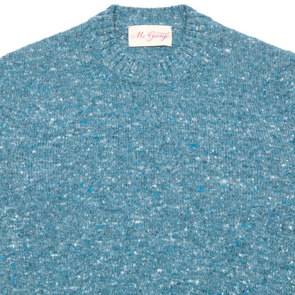 McGeorge Cashmere/Wool Donegal Jumper in Nympheas