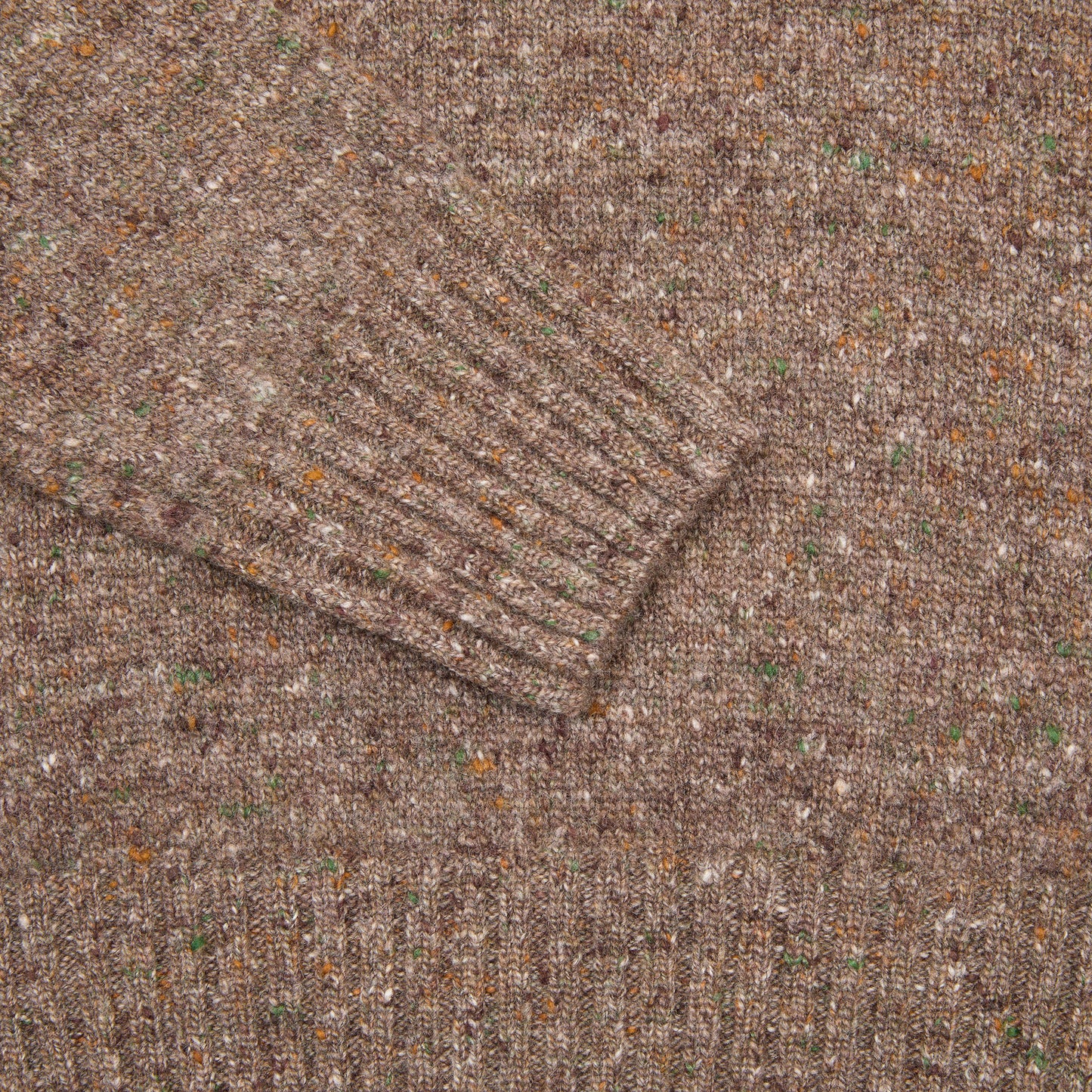 McGeorge Cashmere/Wool Donegal Jumper in Tundra