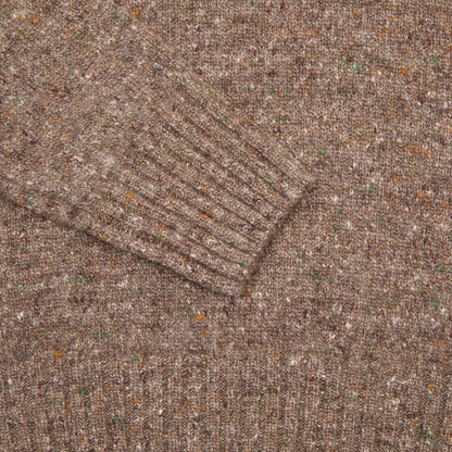 McGeorge Cashmere/Wool Donegal Jumper in Tundra