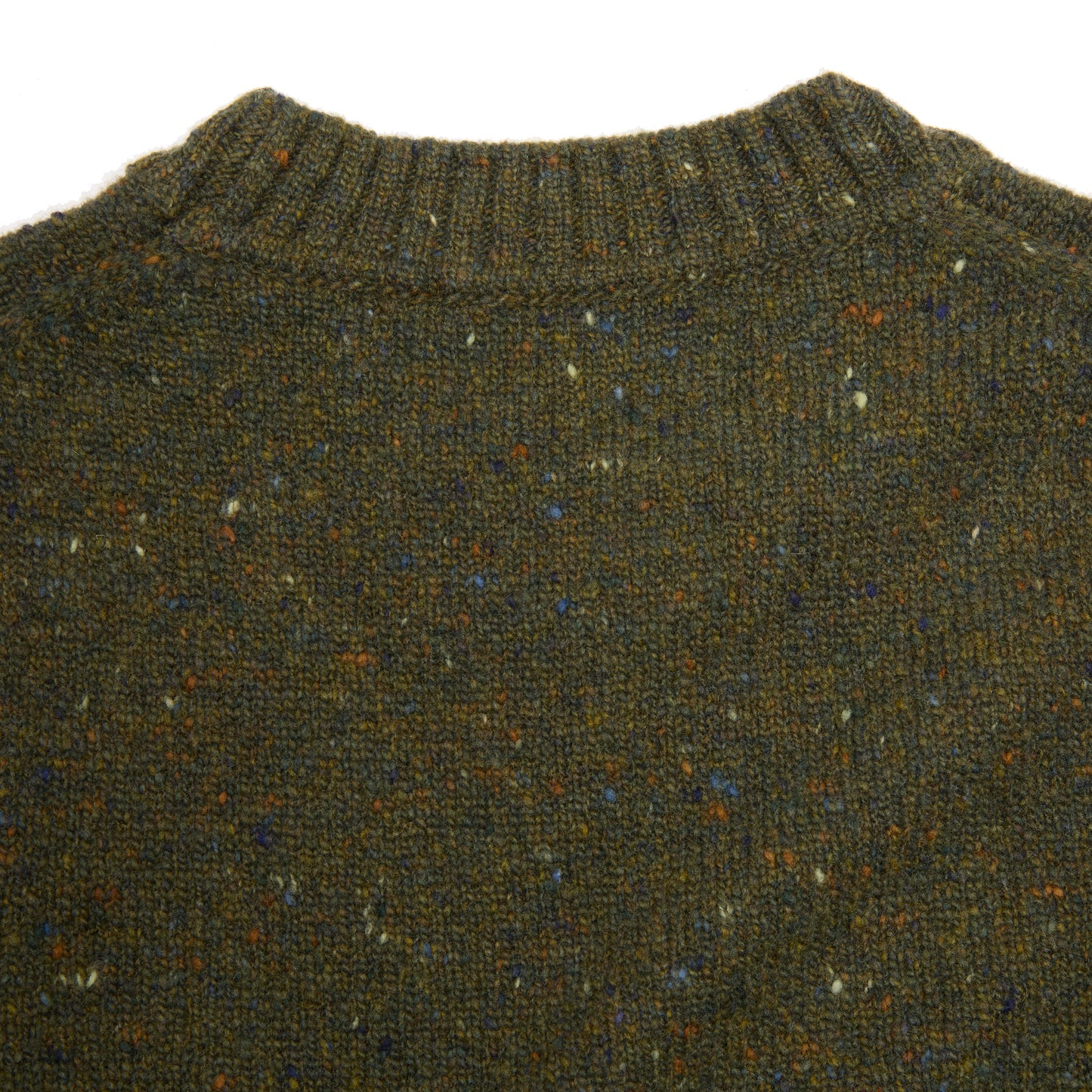 McGeorge Cashmere/Wool Donegal Jumper in Loden