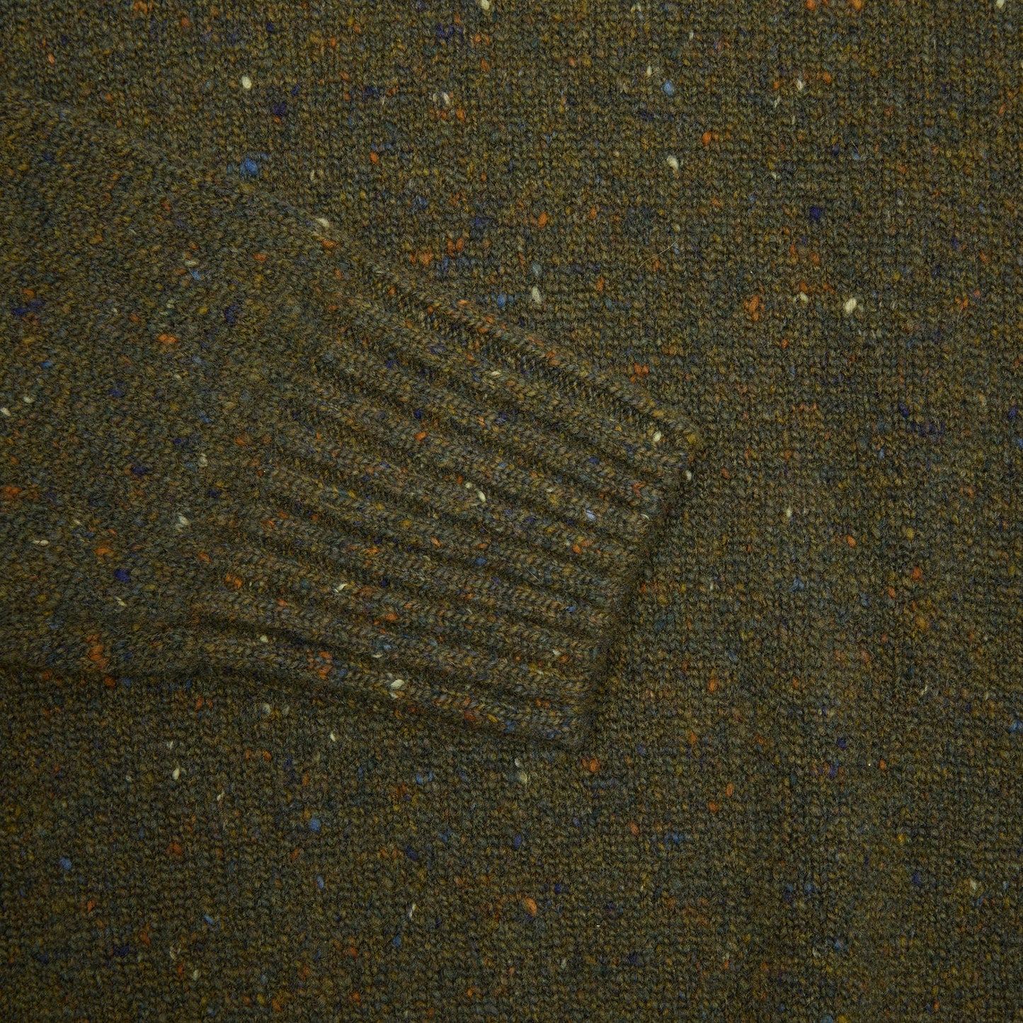 McGeorge Cashmere/Wool Donegal Jumper in Loden