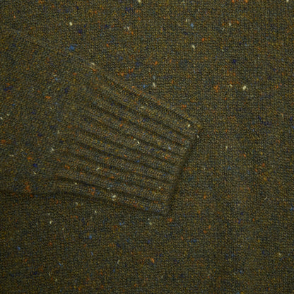 McGeorge Cashmere/Wool Donegal Jumper in Loden