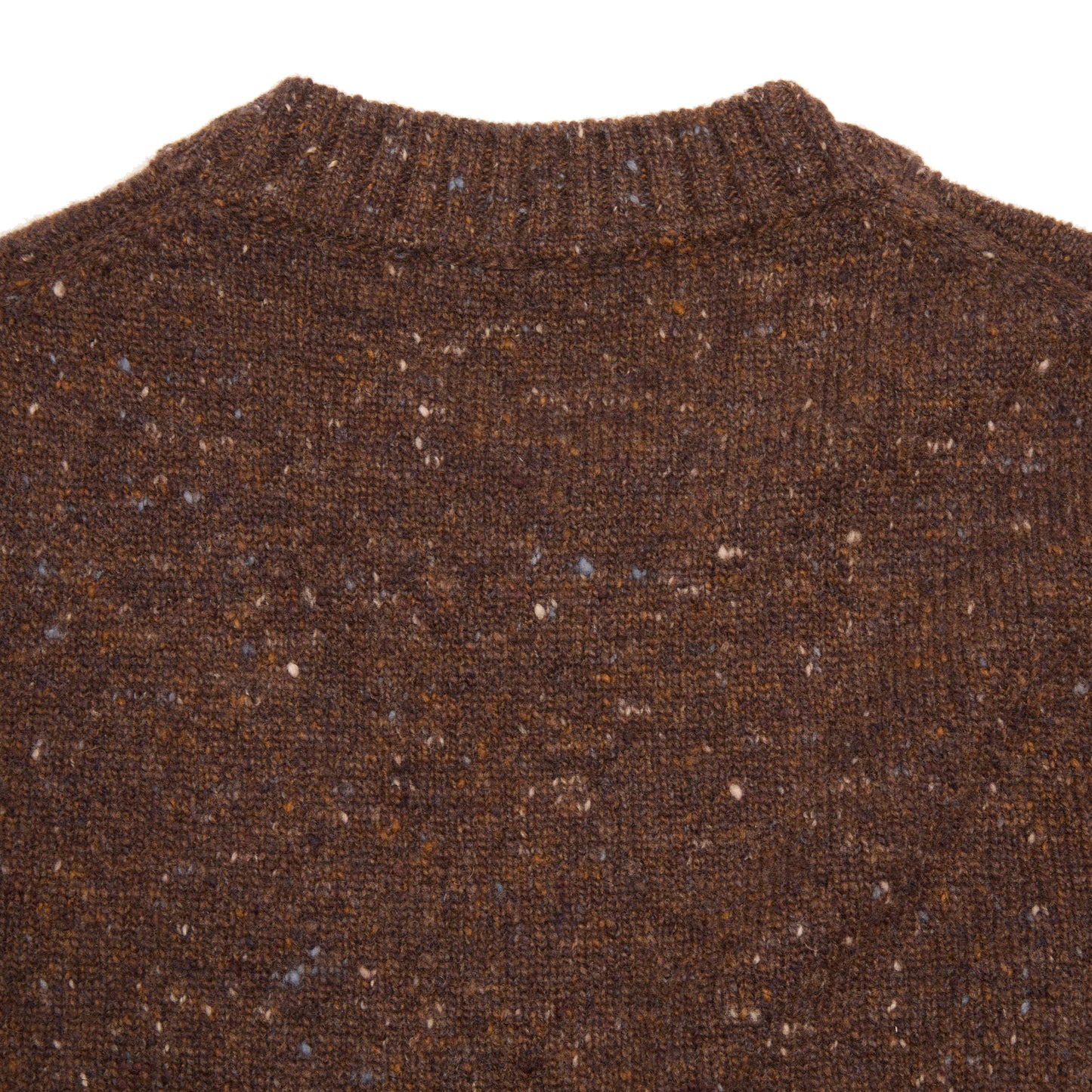 McGeorge Cashmere/Wool Donegal Jumper in Ruggine