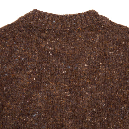 McGeorge Cashmere/Wool Donegal Jumper in Ruggine