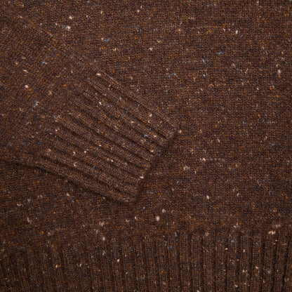 McGeorge Cashmere/Wool Donegal Jumper in Ruggine