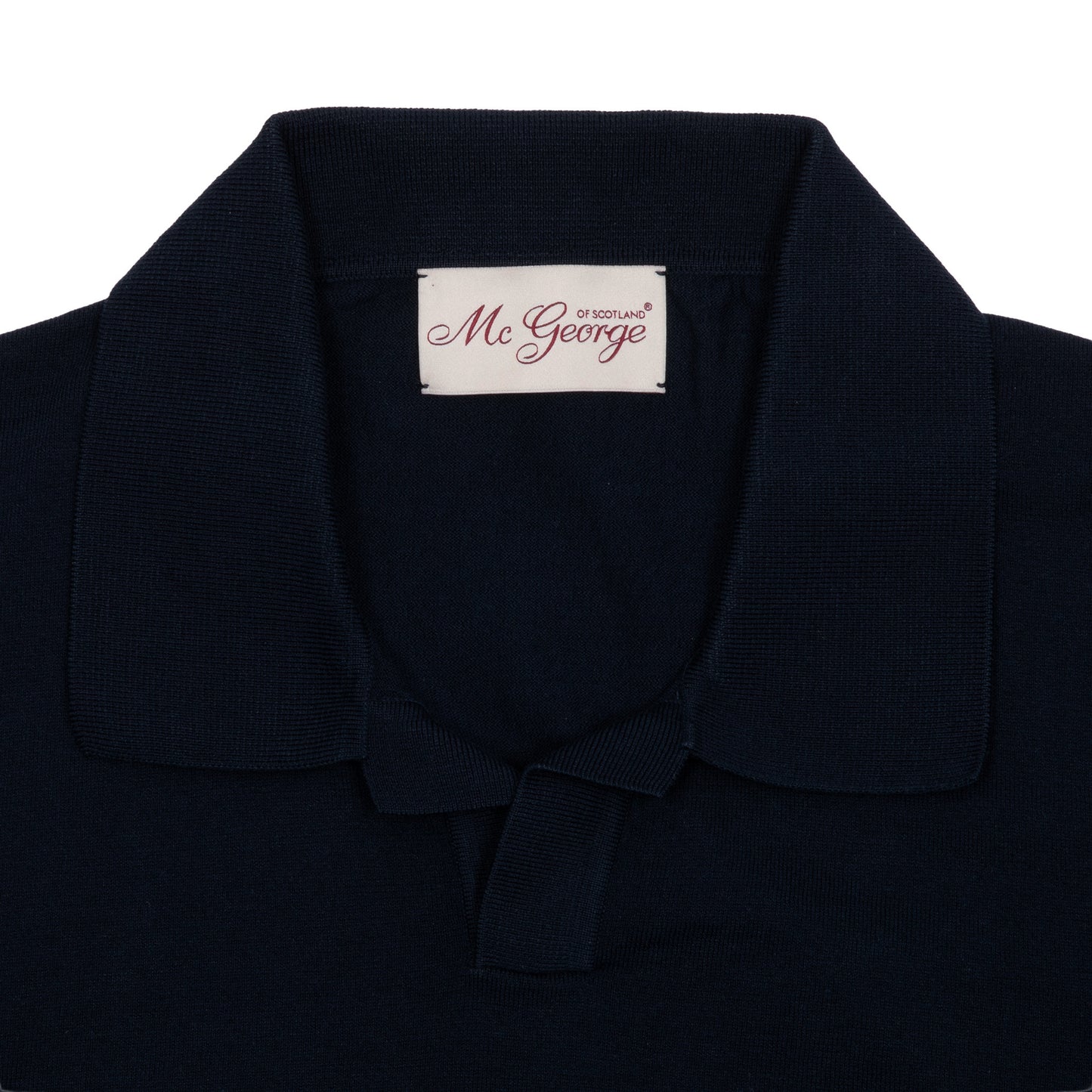 McGeorge of Scotland Cotton Polo in Navy2