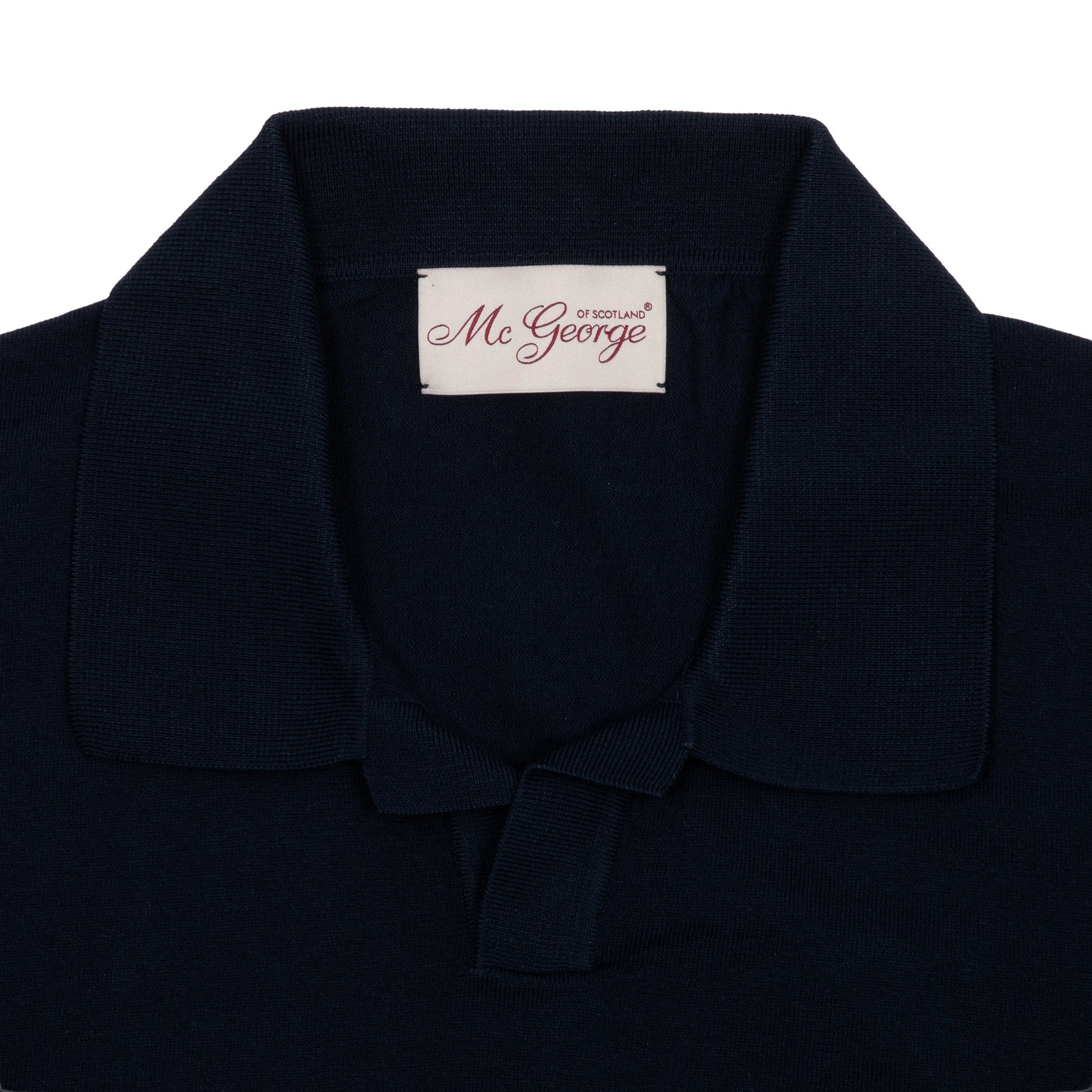 McGeorge of Scotland Cotton Polo in Navy2