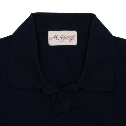 McGeorge of Scotland Cotton Polo in Navy2