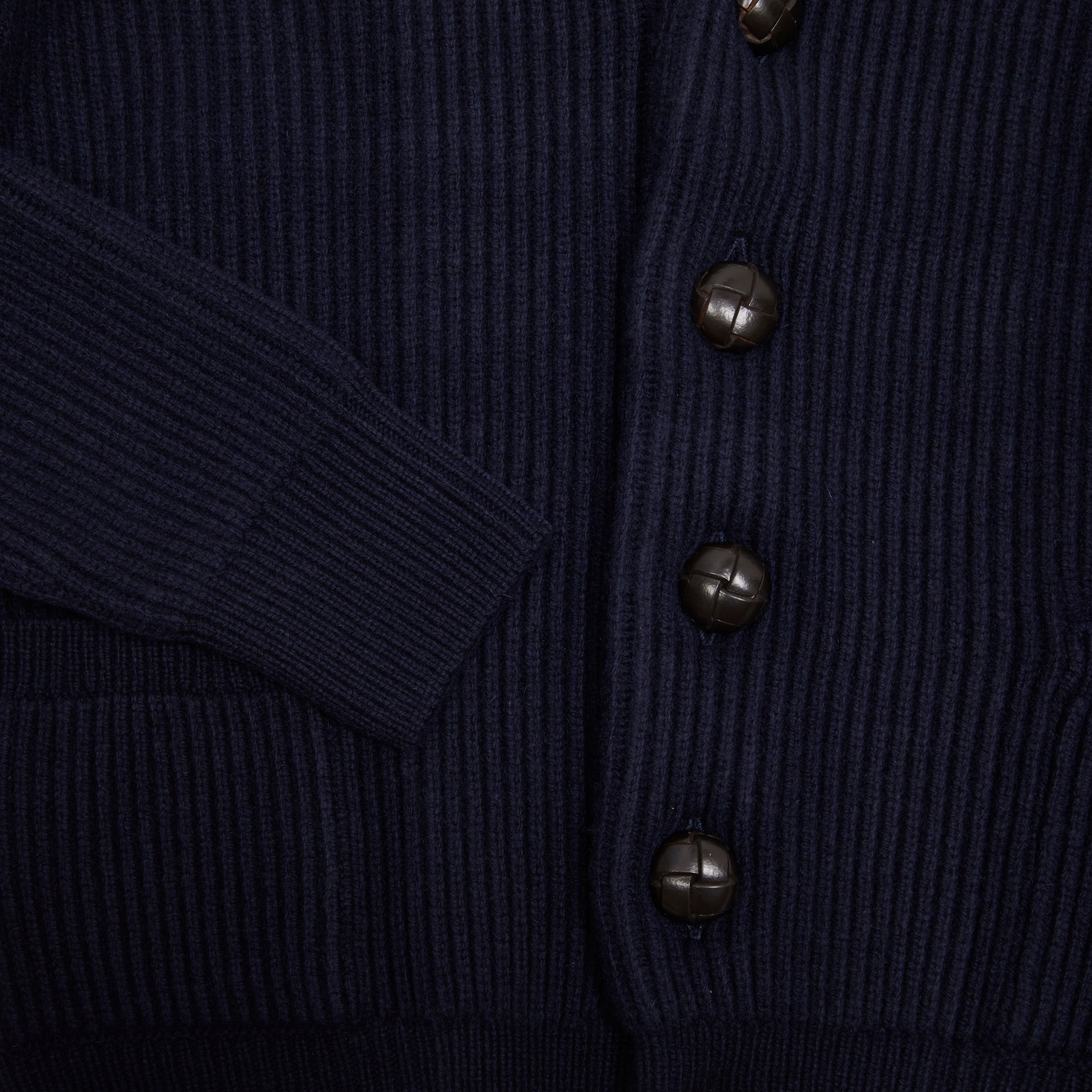 McGeorge of Scotland Shawl Cardigan in Navy 3