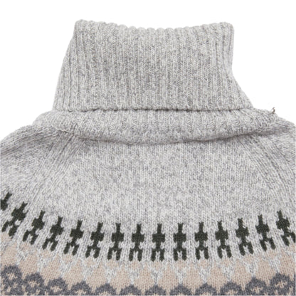 McGeorge of Scotland Women's Raglan Fair Isle Rollneck Jumper 4