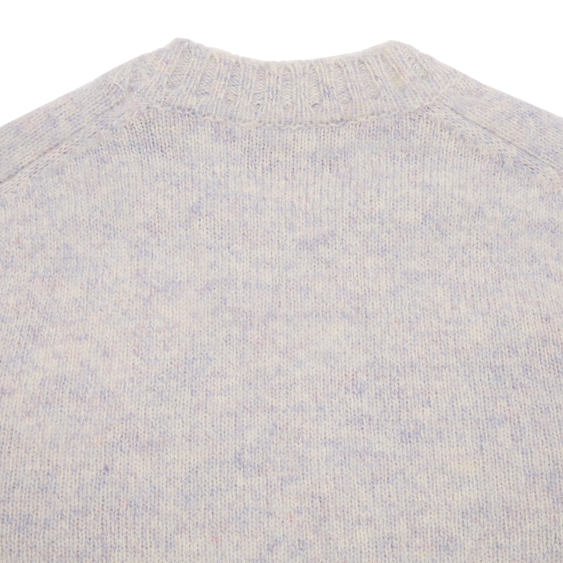 McGeorge of Scotland Supersoft Shetland Shaggy Jumper in Heather Mouline