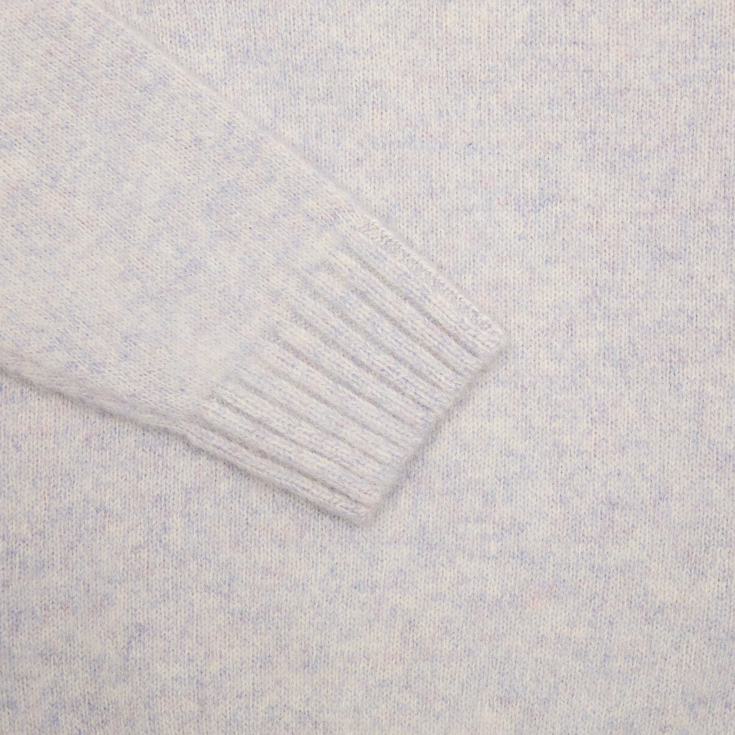 McGeorge of Scotland Supersoft Shetland Shaggy Jumper in Heather Mouline