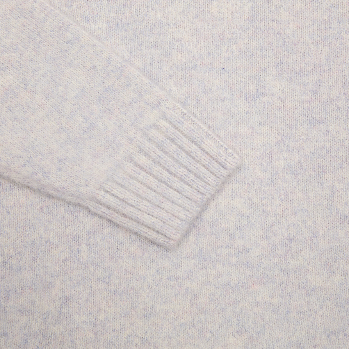 McGeorge of Scotland Supersoft Shetland Shaggy Jumper in Heather Mouline